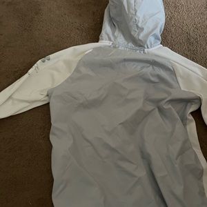 White small under armor jacket brand new